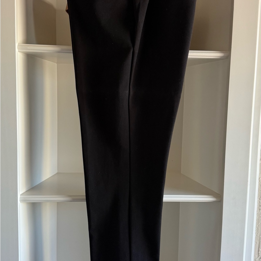Ann Taylor Factory Black Straight Leg Pants Size 6